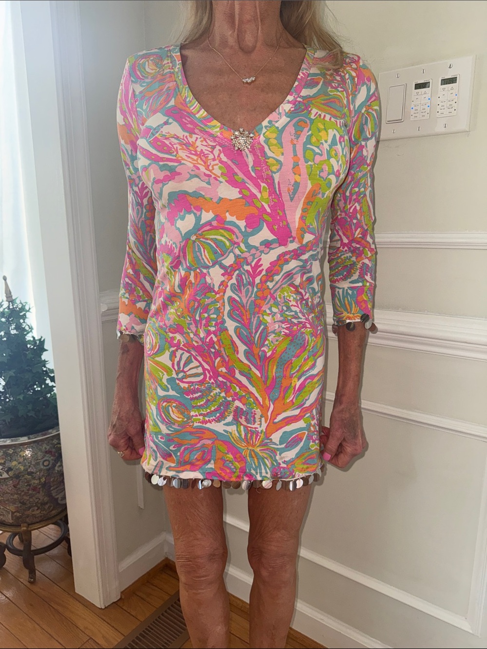 Lilly Pulitzer with an artistic twist size XS